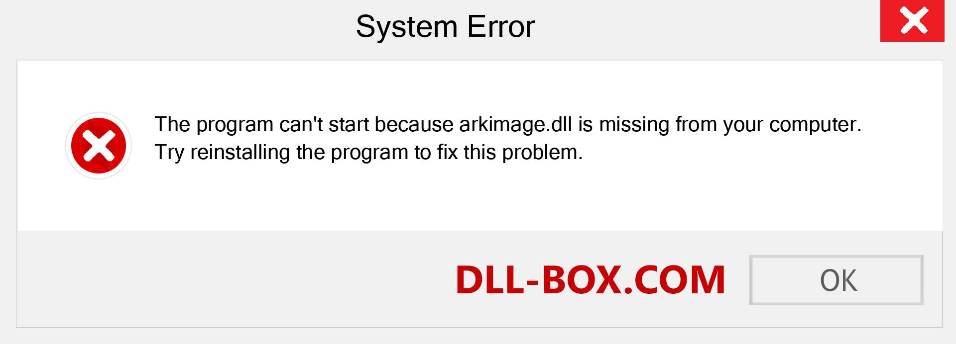  arkimage.dll file is missing?. Download for Windows 7, 8, 10 - Fix  arkimage dll Missing Error on Windows, photos, images